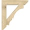Ekena Millwork Balboa Slat Rough Sawn Bracket w/ Offset Brace, Douglas Fir, 8"W x 34"D x 38"H BKT0806X34X38BOA06RDF - alternate 2